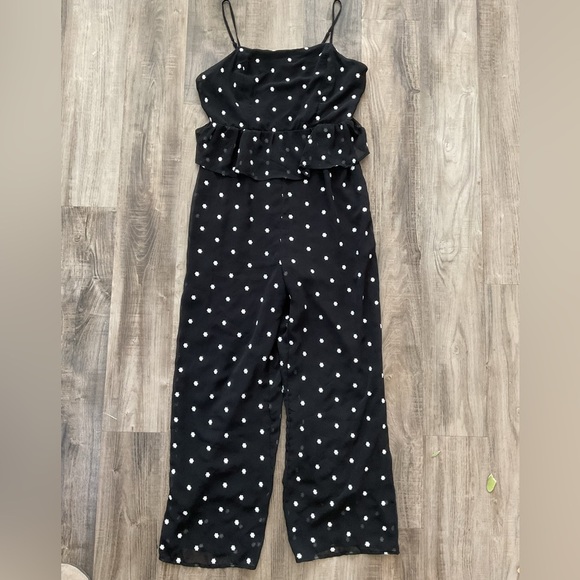 Anthropologie “Rosie” Peplum Jumpsuit Size Small - Picture 2 of 8